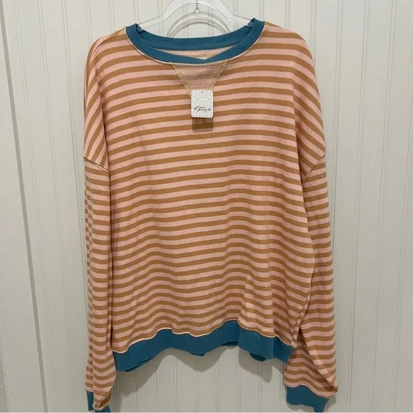 We The Free Latte Combo Sweater NWT Small - Picture 1 of 5